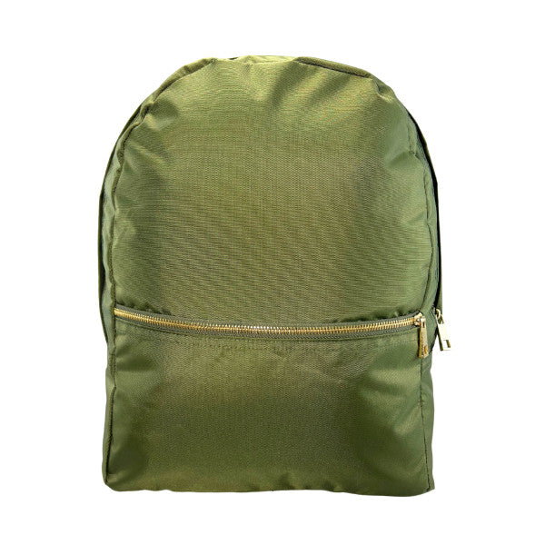 Olive green backpack women's sale