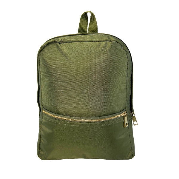 Olive Nylon Backpack | Buy Mini Backpack